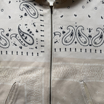 Kapital Bandana Quilted Shell Hoodie - L