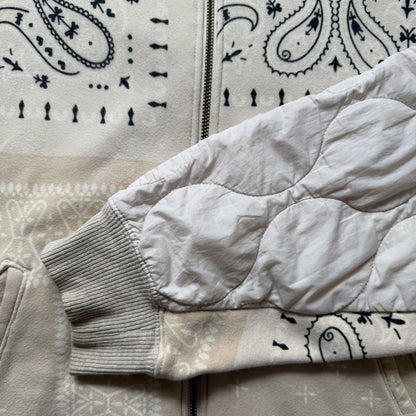 Kapital Bandana Quilted Shell Hoodie - L