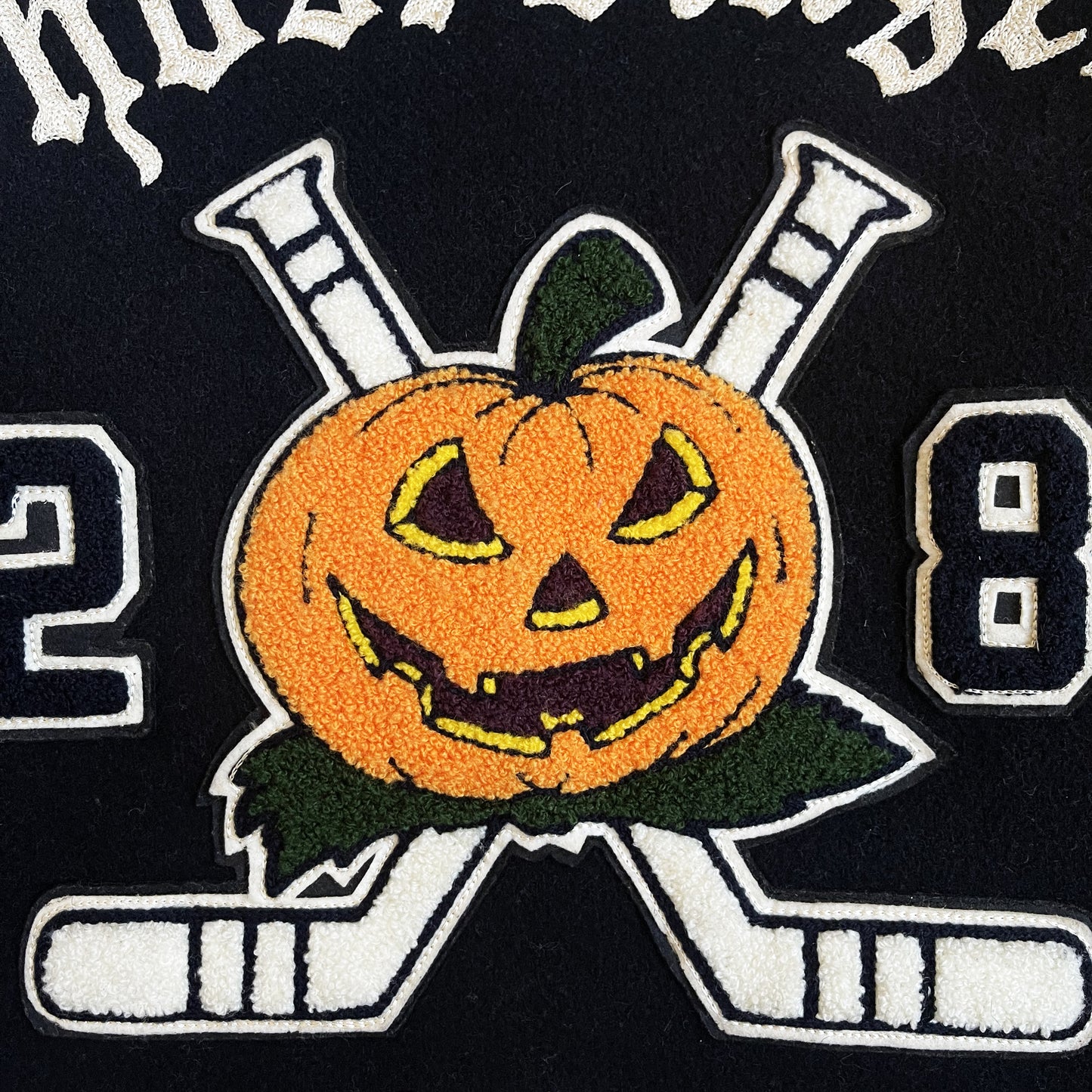 Style Eyes 'Ghost Angels' Varsity Jacket - L