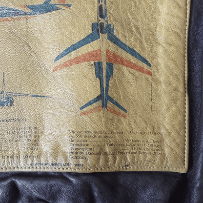 Avirex 1988 'Patrouille de France' A2 Leather Flight Jacket - S / M