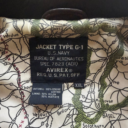 Avirex 1993 Top Gun G-1 Flight Jacket - XXL