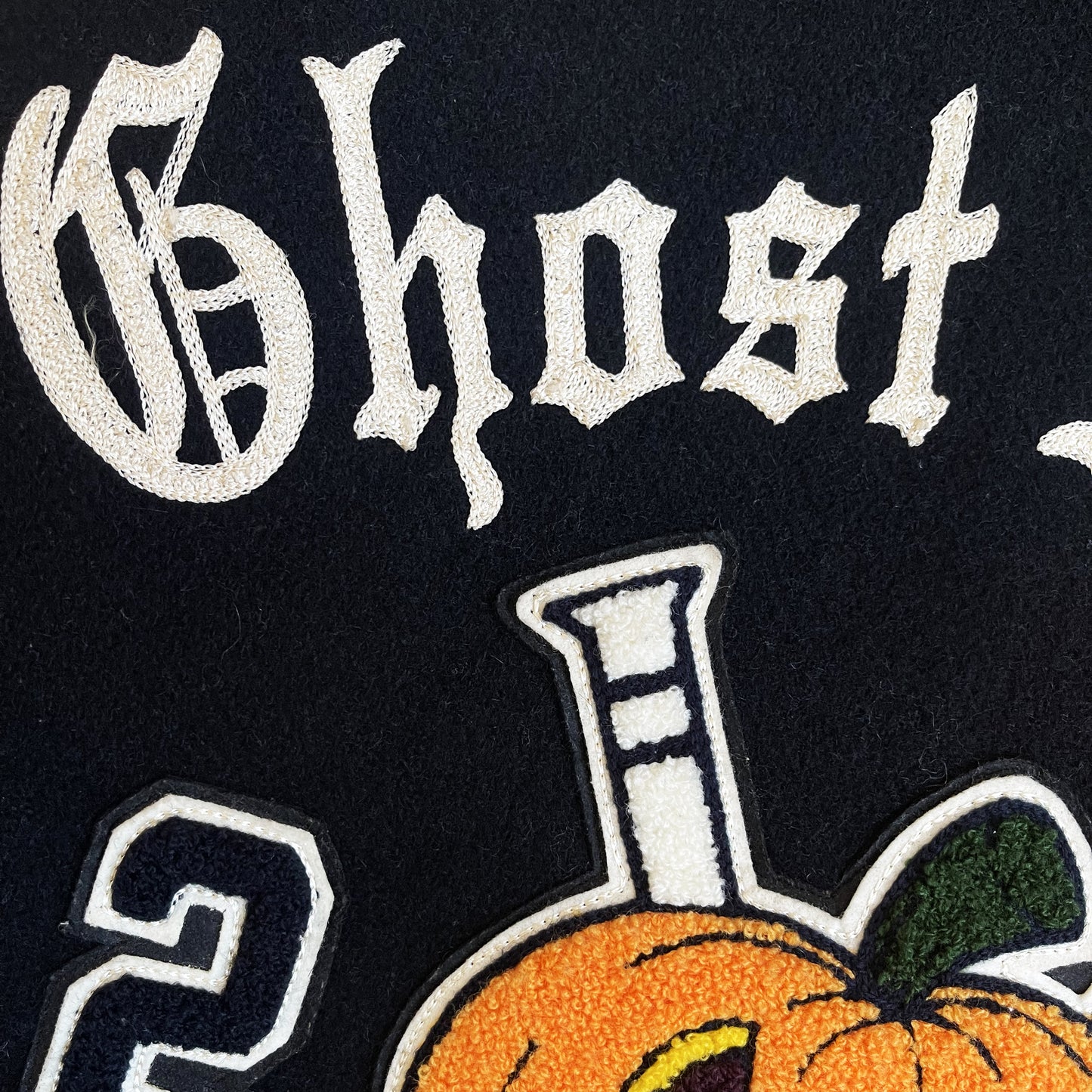 Style Eyes 'Ghost Angels' Varsity Jacket - L