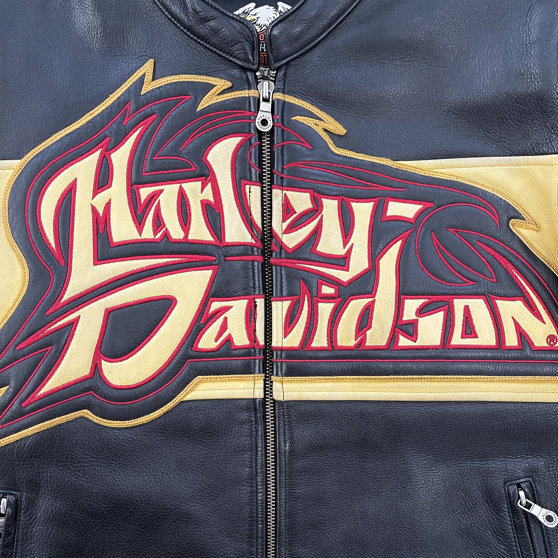 Harley Davidson Leather Racer Jacket