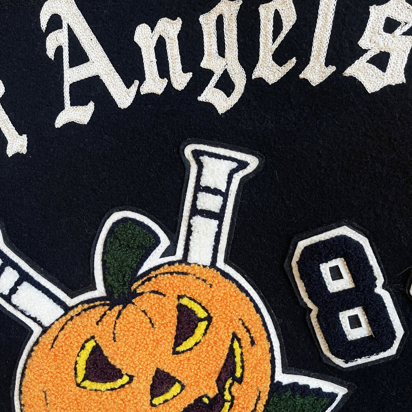 Style Eyes 'Ghost Angels' Varsity Jacket - L