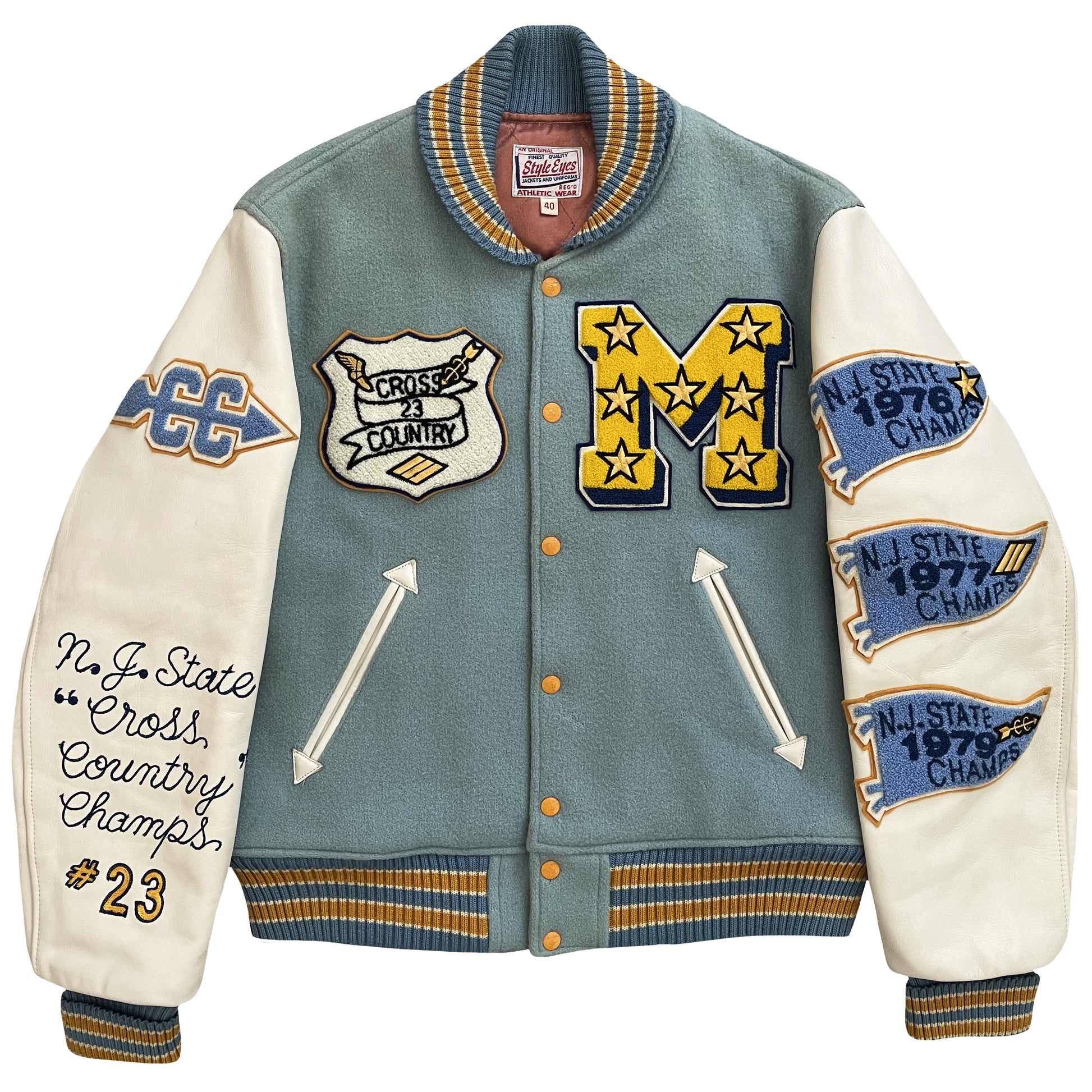 Style Eyes Varsity Jacket