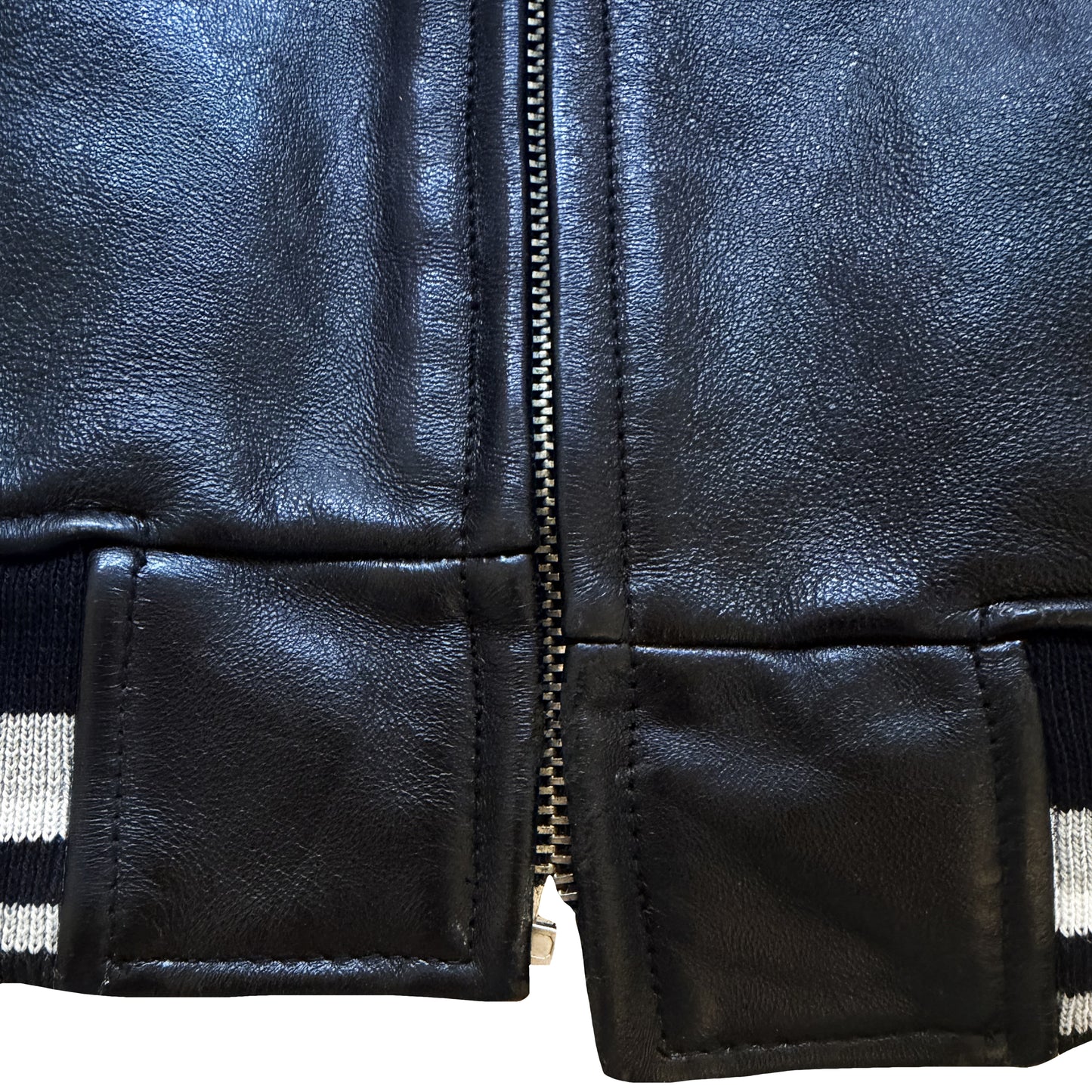 Avirex 'Gathering of The Tribes' Leather Varsity Jacket - XL