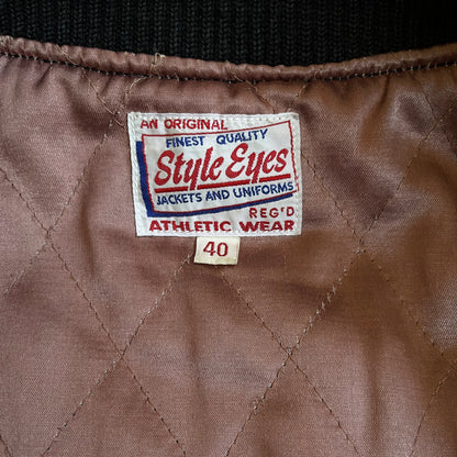 Style Eyes 'Ghost Angels' Varsity Jacket - L