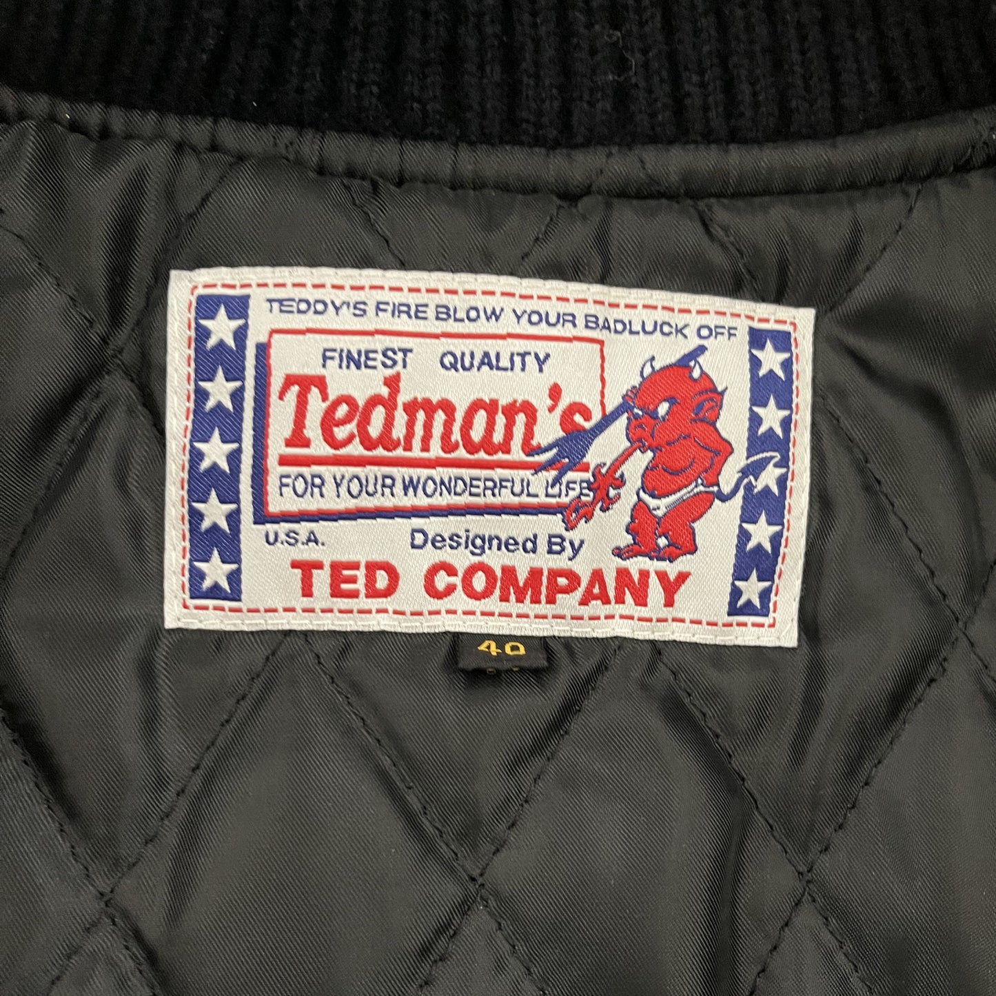 Tedman's 'Speed Ted' Varsity Jacket - M
