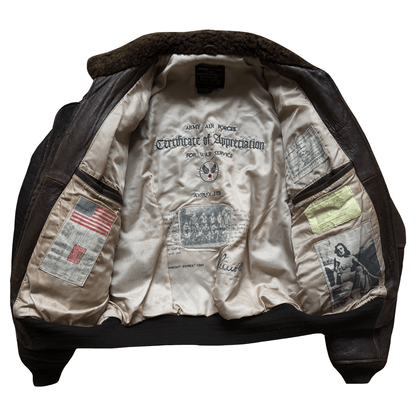 Avirex 1987 Top Gun Russian G-1 Flight Jacket - S / M