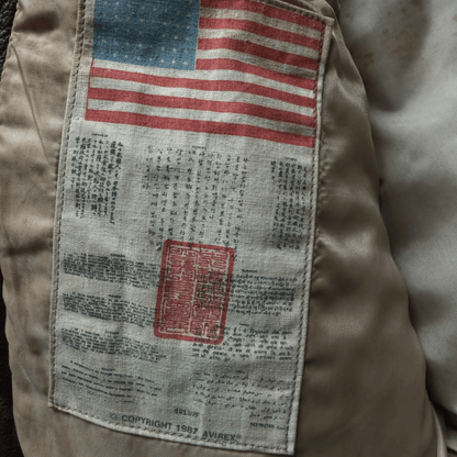 Avirex 1987 Top Gun Russian G-1 Flight Jacket - S / M