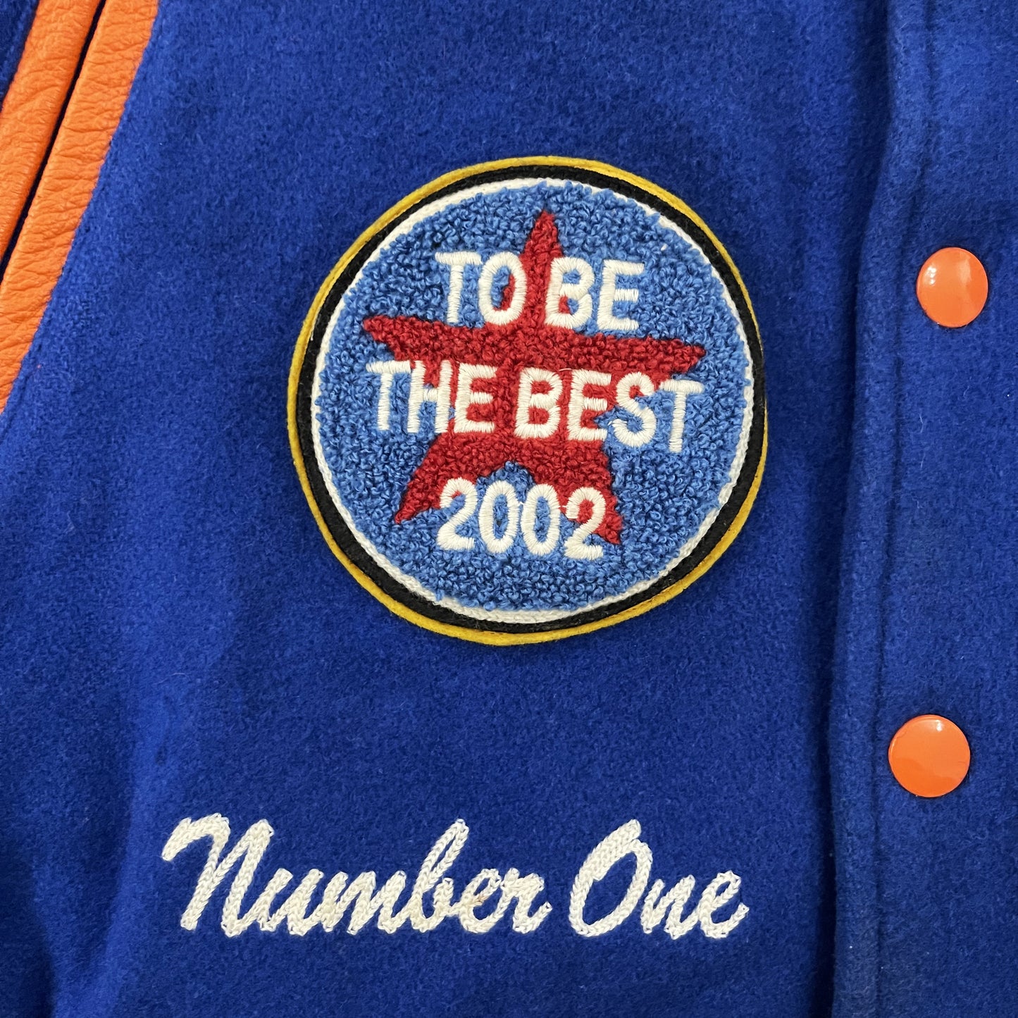 Champion 'Fair and Square Champion' Varsity Jacket - M
