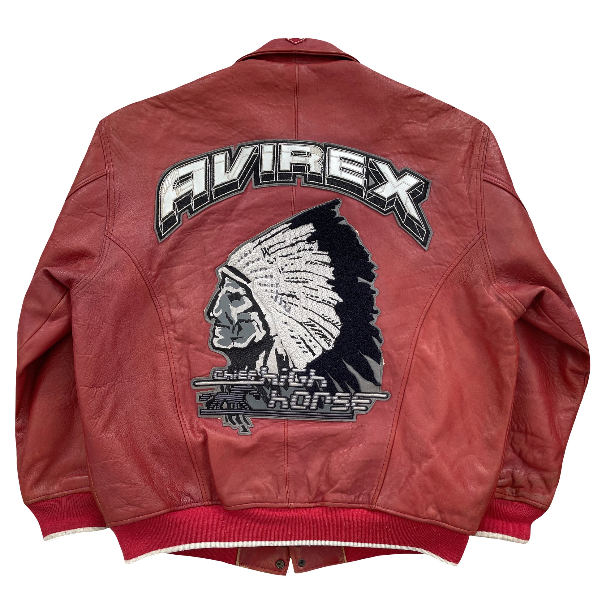 Vintage Avirex Leather Varsity Jacket – The Holy Grail