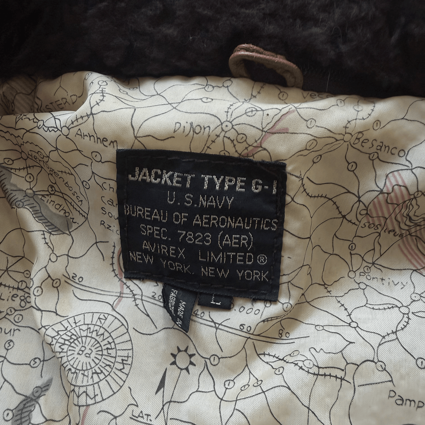 Avirex 1987 Top Gun G-1 Flight Jacket - L