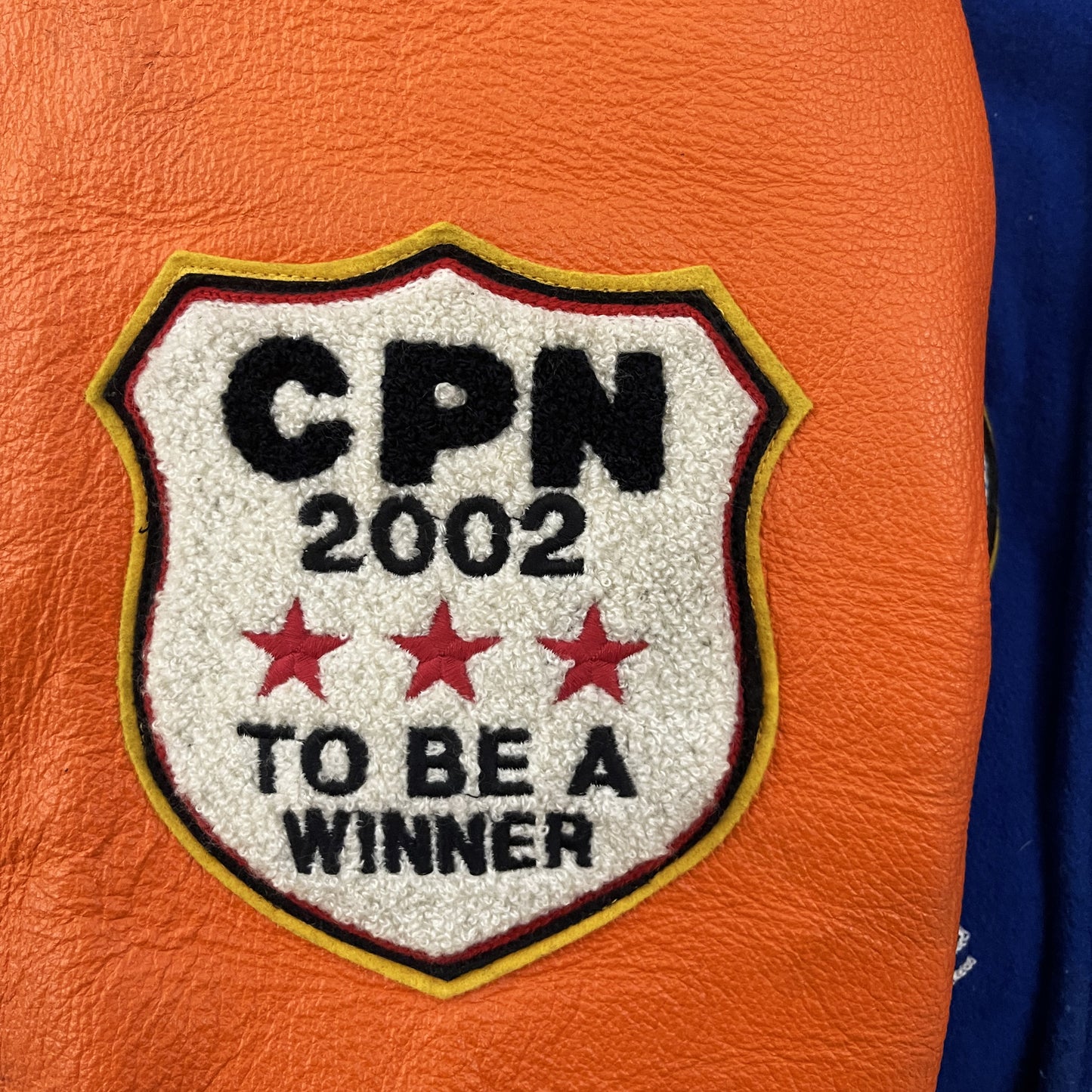 Champion 'Fair and Square Champion' Varsity Jacket - M
