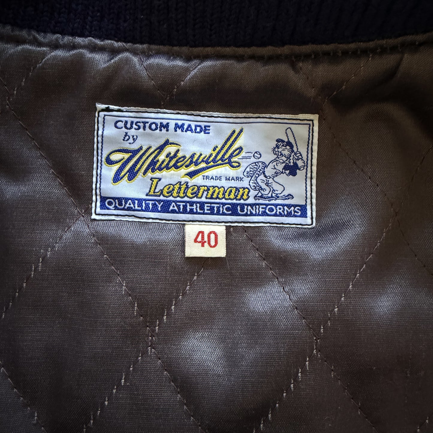 Whitesville 'Tokyo Surf Shop' Varsity Jacket - L