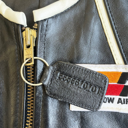 Vanson Leathers 'One Star' Motorcycle Racer Jacket - L