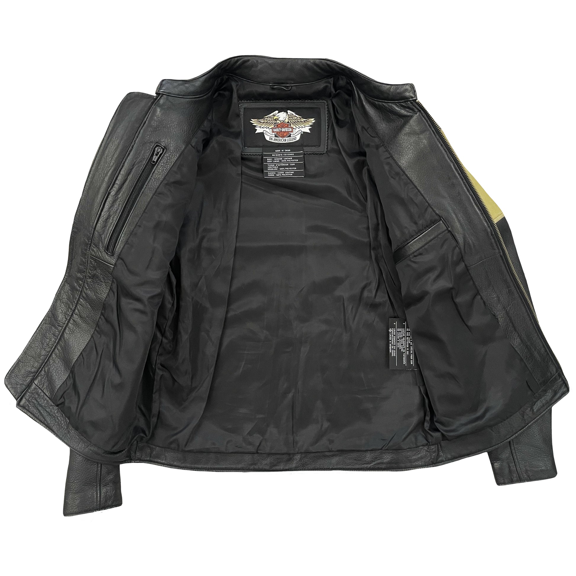 Harley Davidson Leather Racer Jacket