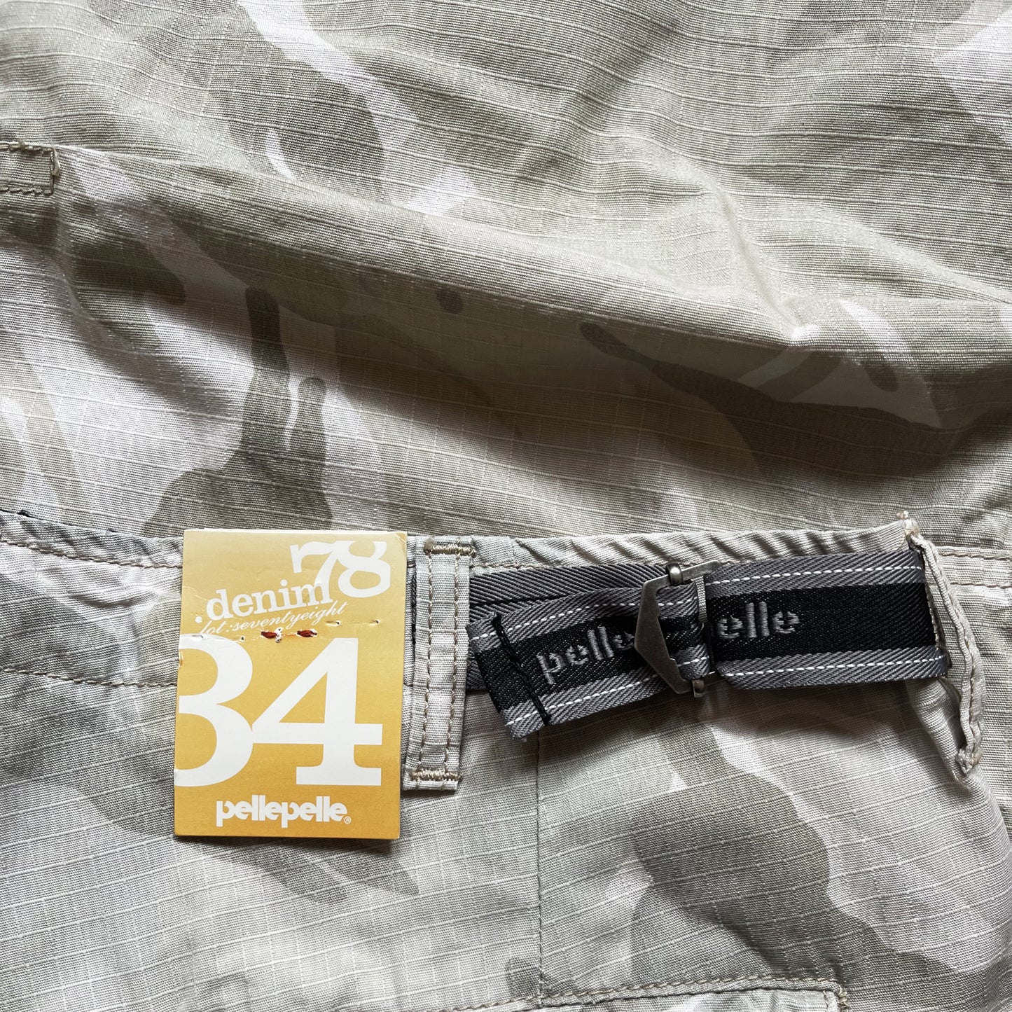 Pelle Pelle 'Soul Jah' Camo Cargo Pants - W34"