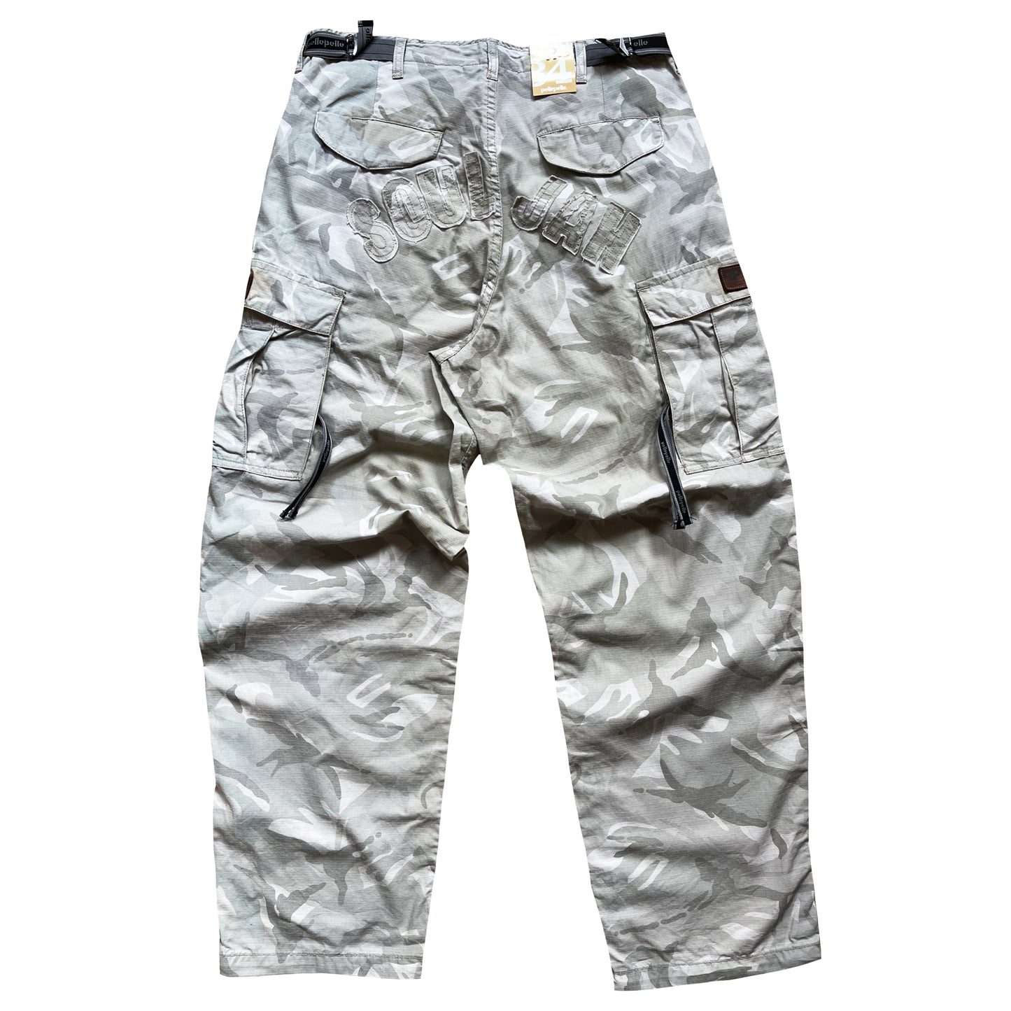 Pelle Pelle 'Soul Jah' Camo Cargo Pants - W34"