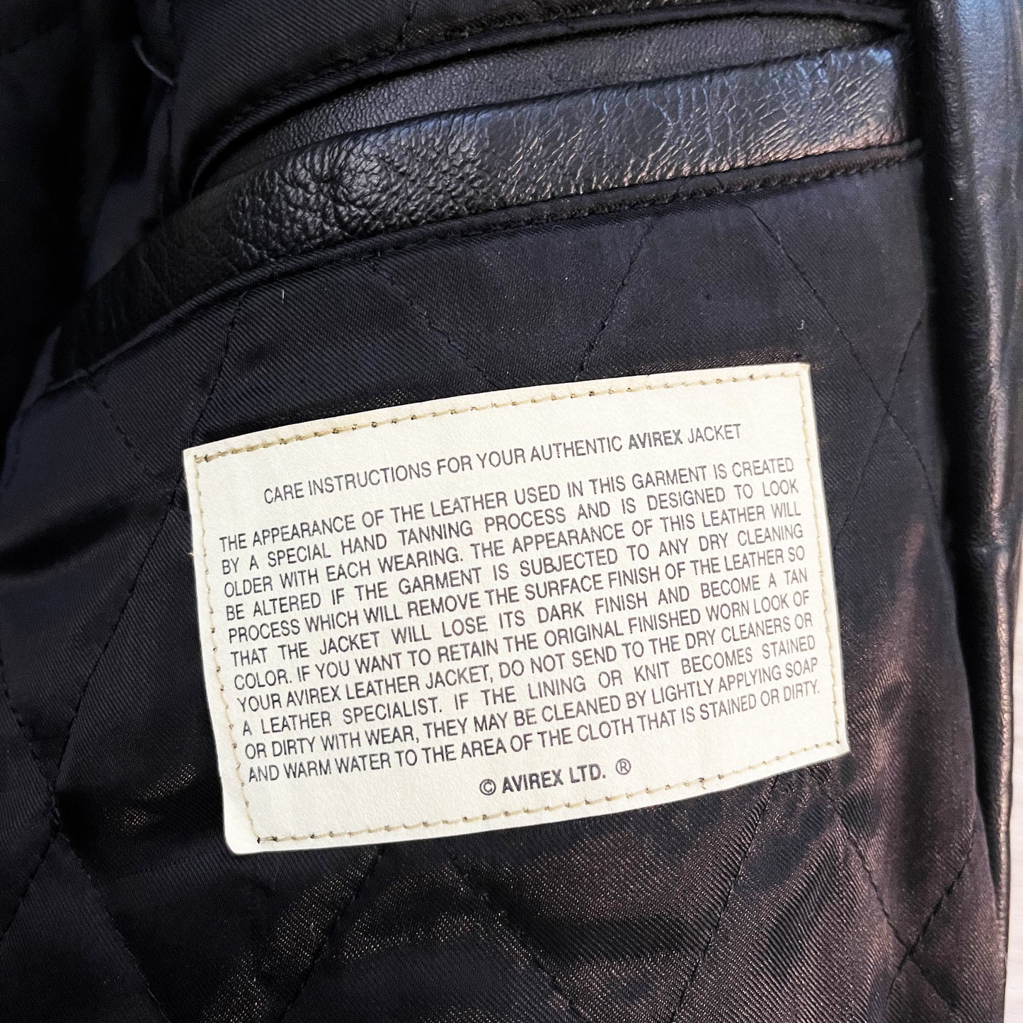 Avirex 30th Anniversary Leather Varsity Jacket - L