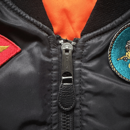 Avirex Top Gun MA1 Flight Bomber Jacket Far East Cruise Gavelston - XL