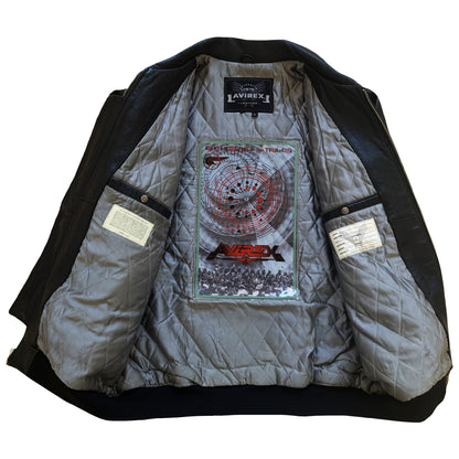 Avirex 'Gathering of The Tribes' Leather Varsity Jacket - XL