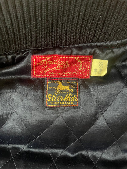 Indian Motorcycle 'Chief Ace' Varsity Jacket - M
