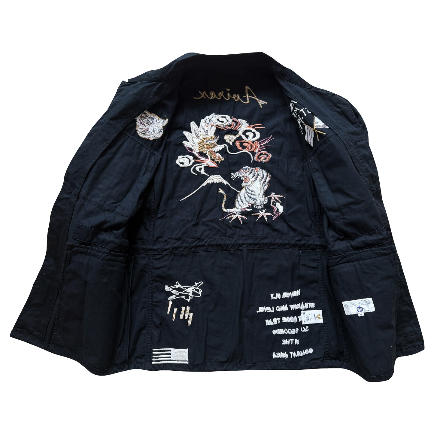 Avirex Combat Patch Field Jacket - L