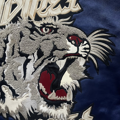 Avirex 'Speed Tiger' Leather Varsity Jacket - XXL