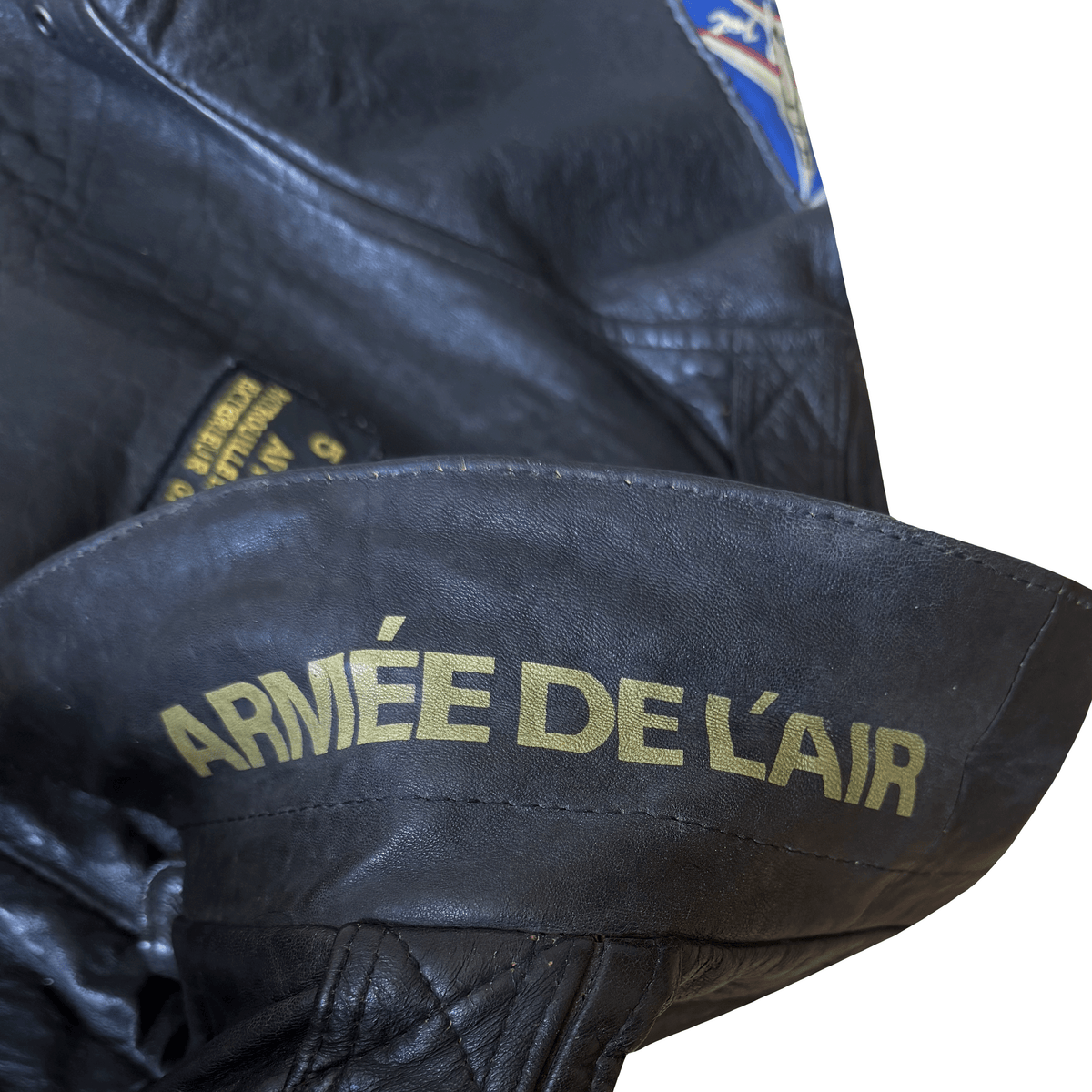 Avirex 1988 'Patrouille de France' A2 Leather Flight Jacket - S / M