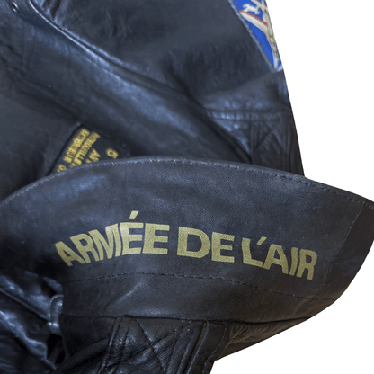 Avirex 1988 'Patrouille de France' A2 Leather Flight Jacket - S / M