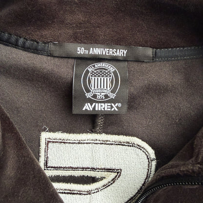 Avirex Velour Track Top 50th Anniversary Exclusive - M