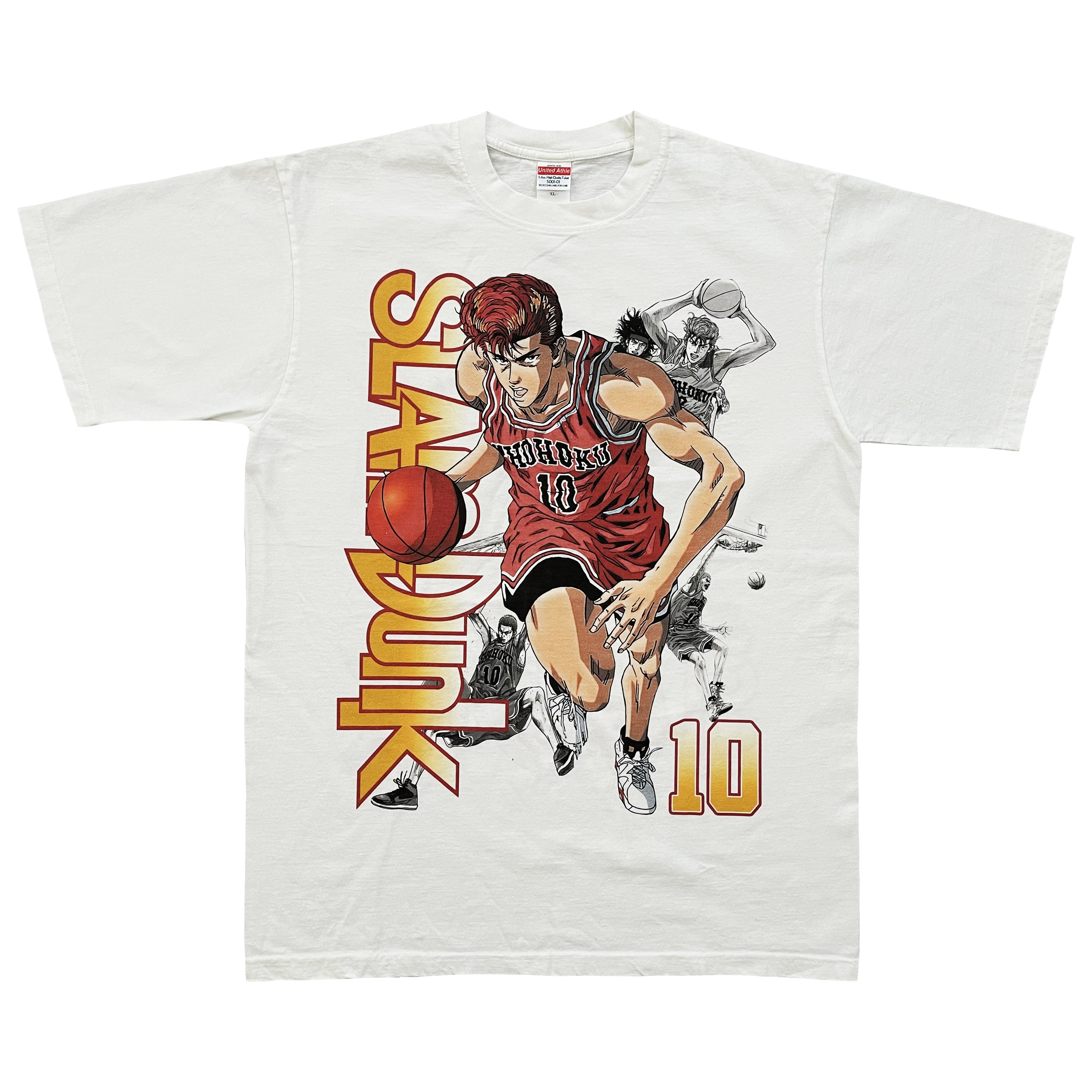 Slam Dunk Anime T-Shirt – Gildan 5000 – Unisex Short Sleeve Crew Neck – Handmade In USA (All Sizes)