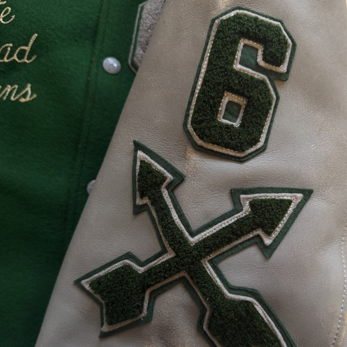 Style Eyes 'Carlsbad Bluecorns' Varsity Jacket - L