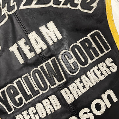 Vanson Leathers x Yellow Corn Motorcycle Racer Jacket - M
