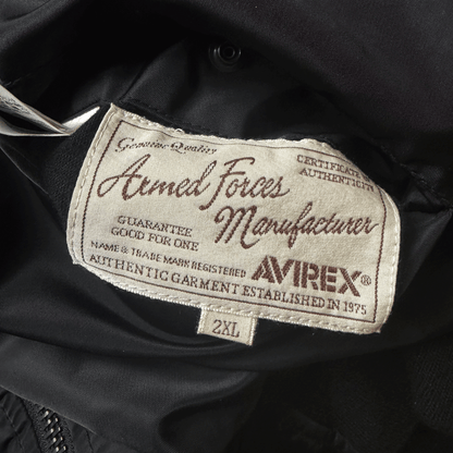 Avirex Top Gun MA1 Flight Bomber Jacket Far East Cruise Gavelston - XL