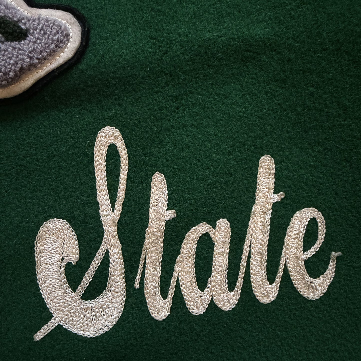 Style Eyes 'Carlsbad Bluecorns' Varsity Jacket - L
