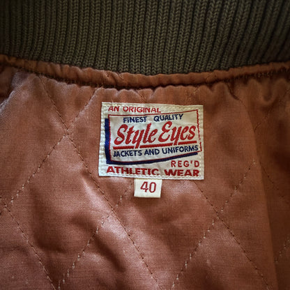 Style Eyes 'Carlsbad Bluecorns' Varsity Jacket - L