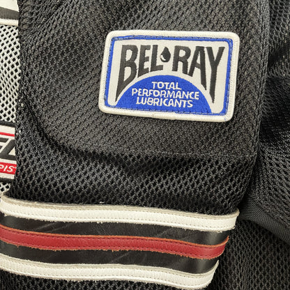 Vanson Leathers 'One Star' Mesh Motorcycle Racer Jacket - L