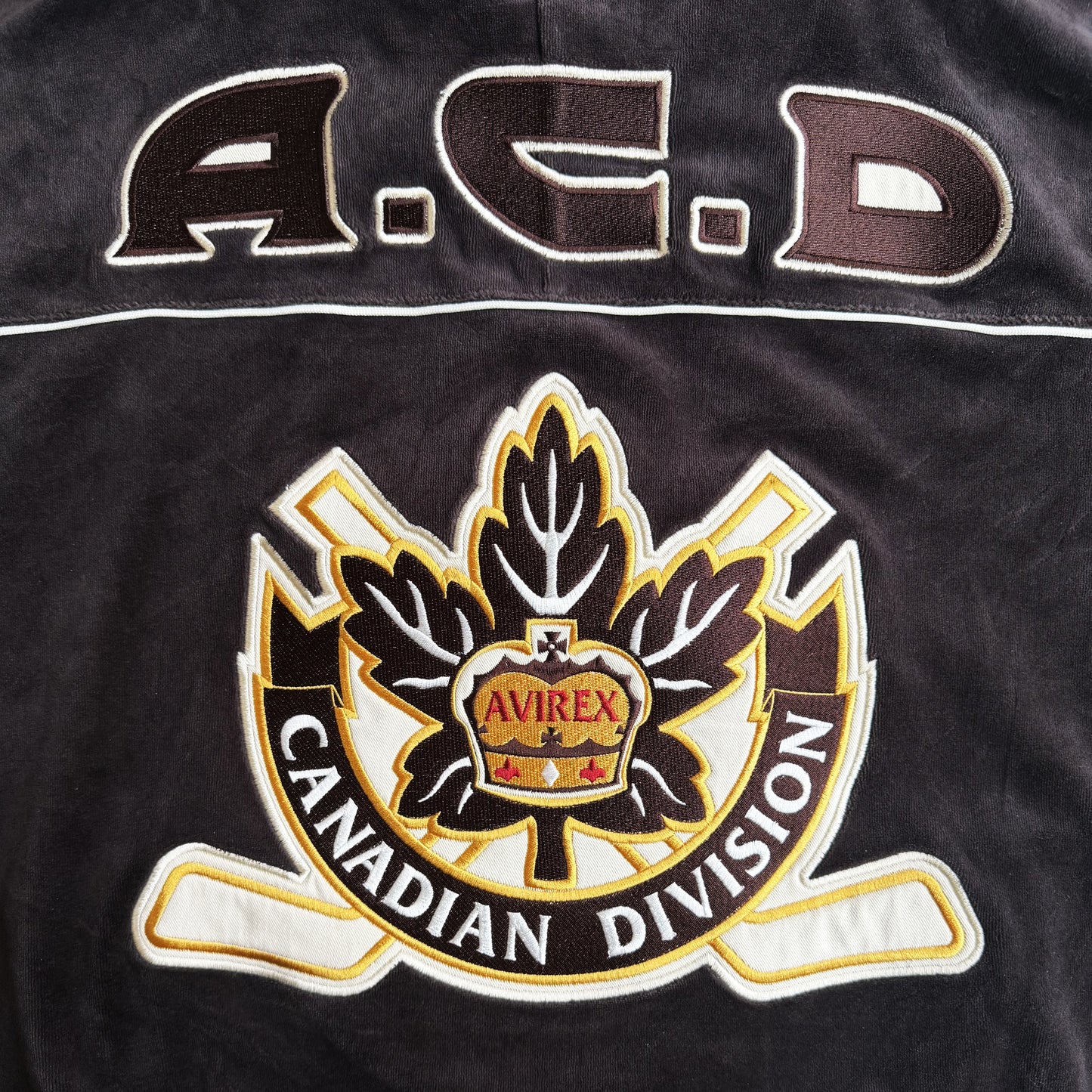 Avirex Velour Track Top 50th Anniversary Exclusive - M