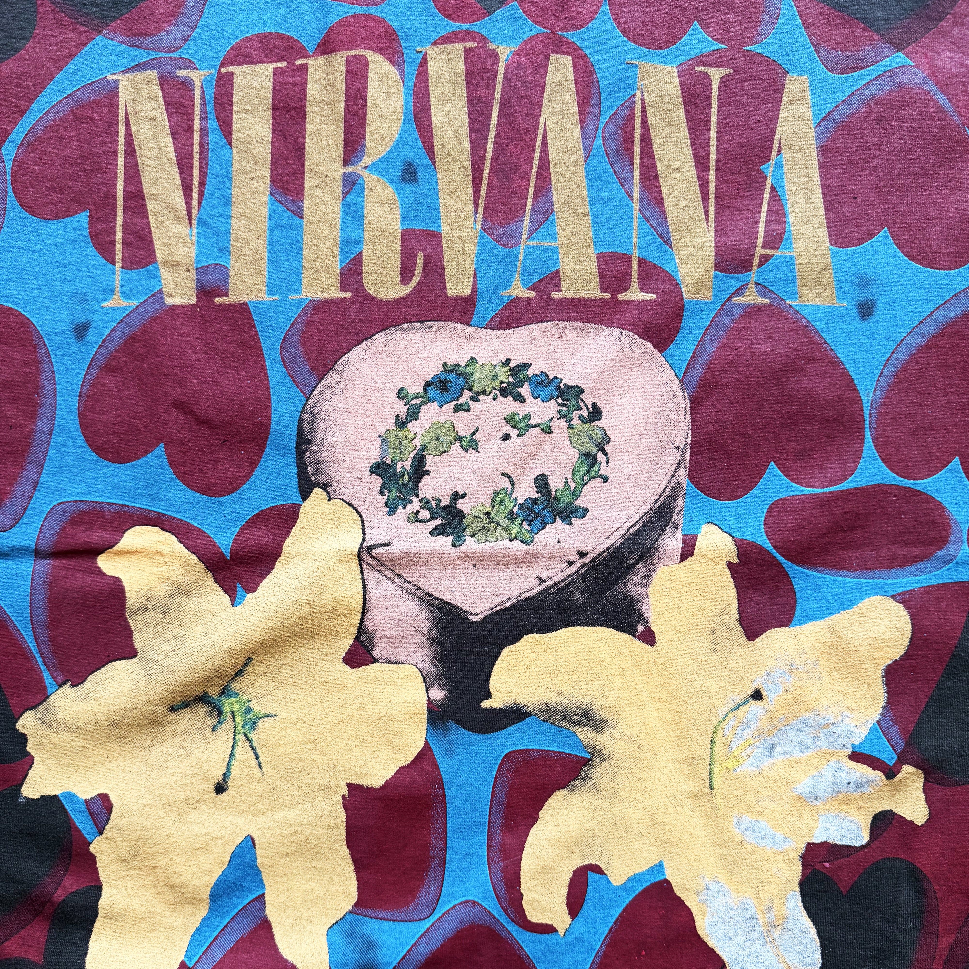 matta heart print medium 180x50　NIRVANA NIRVCBNTS106MB__33750.