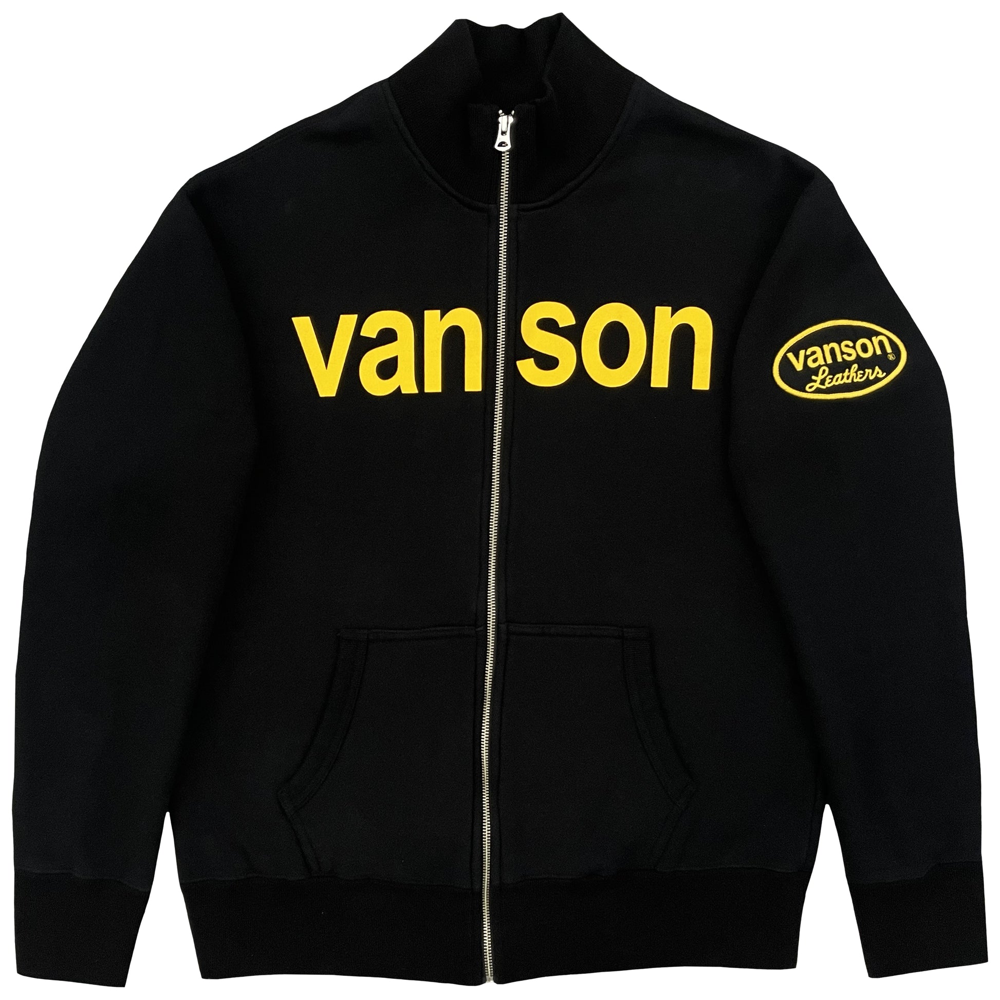 Vanson Leathers Zip Up Jumper