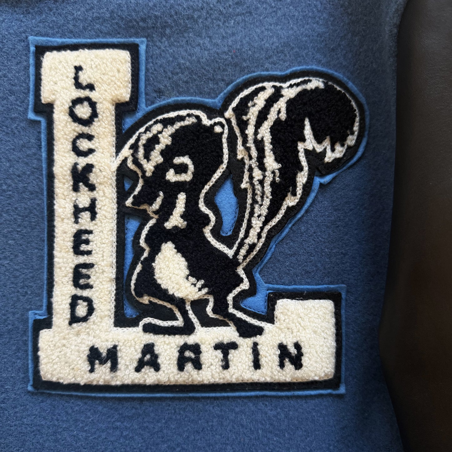 Whitesville Lockheed Martin Varsity Jacket - L
