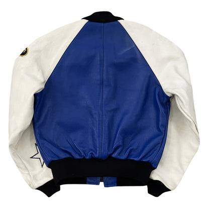 Vanson Leathers Race Team Leather Bomber Jacket - M