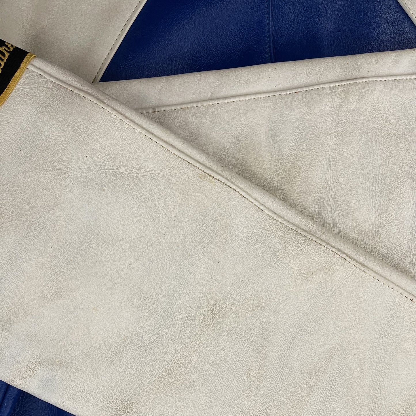 Vanson Leathers Race Team Leather Bomber Jacket - M