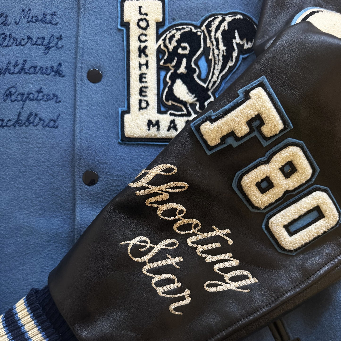 Whitesville Lockheed Martin Varsity Jacket - L