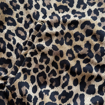 Kapital Smooth Jersey Stuntman & Woman Leopard Track Jacket - L