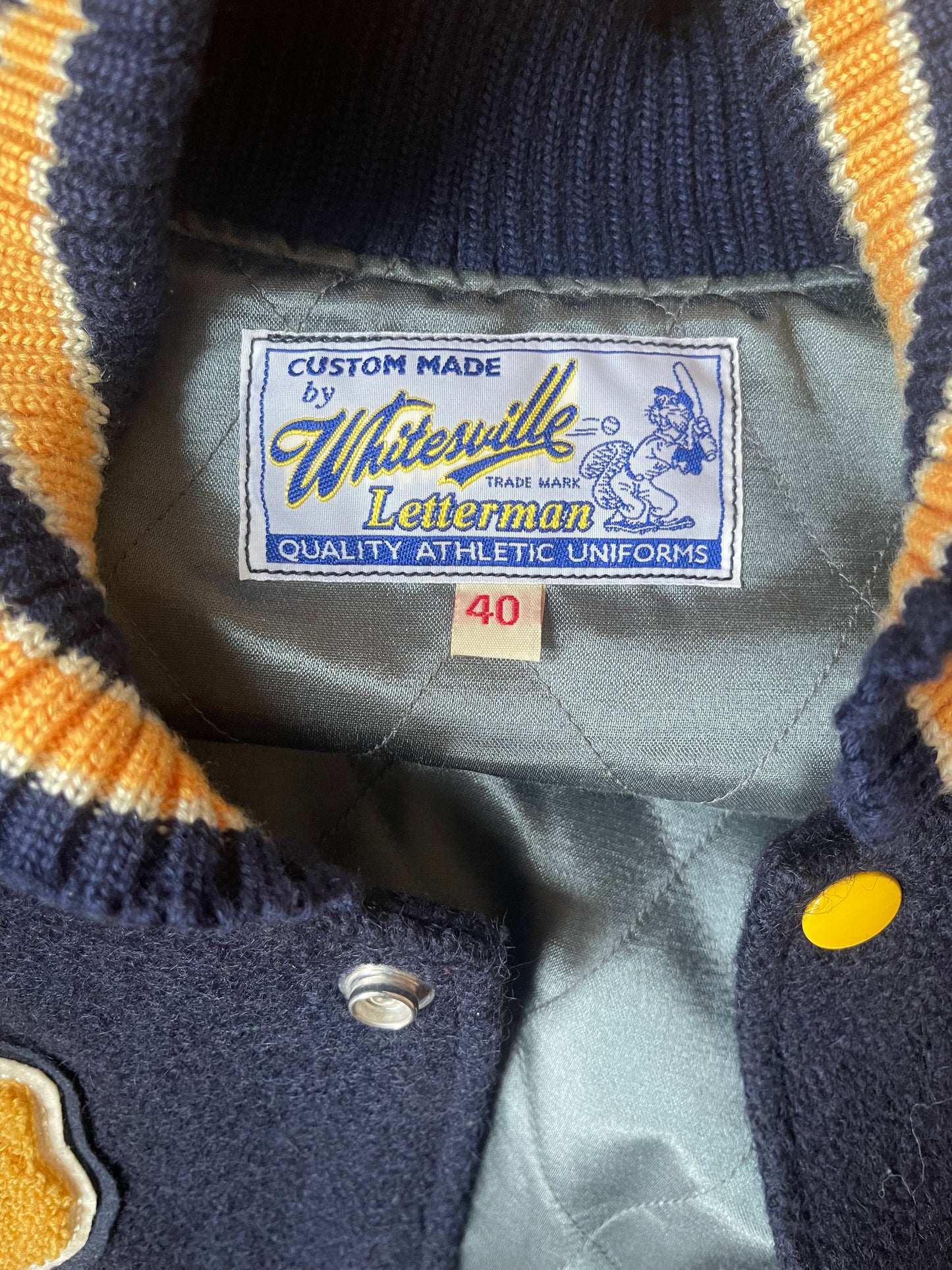 Whitesville 'Texas Baseball' Varsity Jacket - L