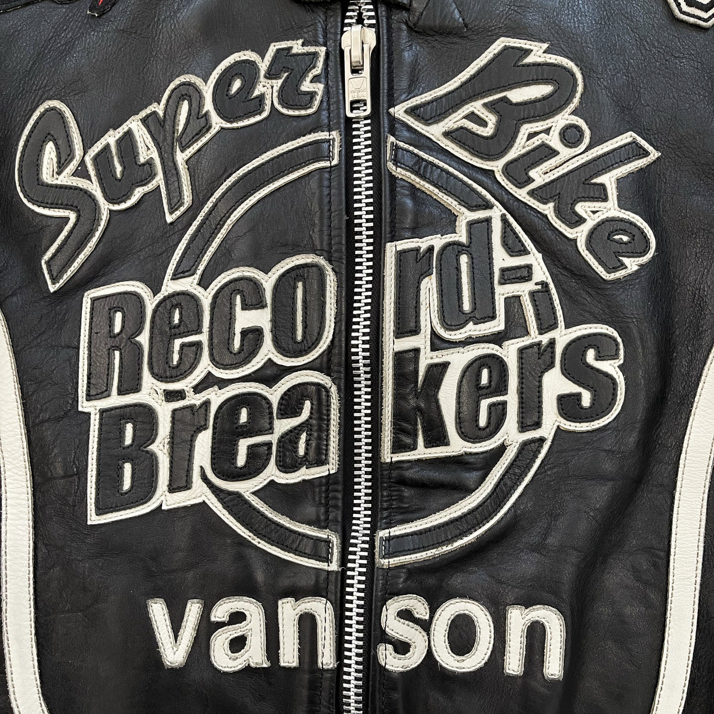 Vanson Leathers x Yellow Corn Motorcycle Racer Jacket