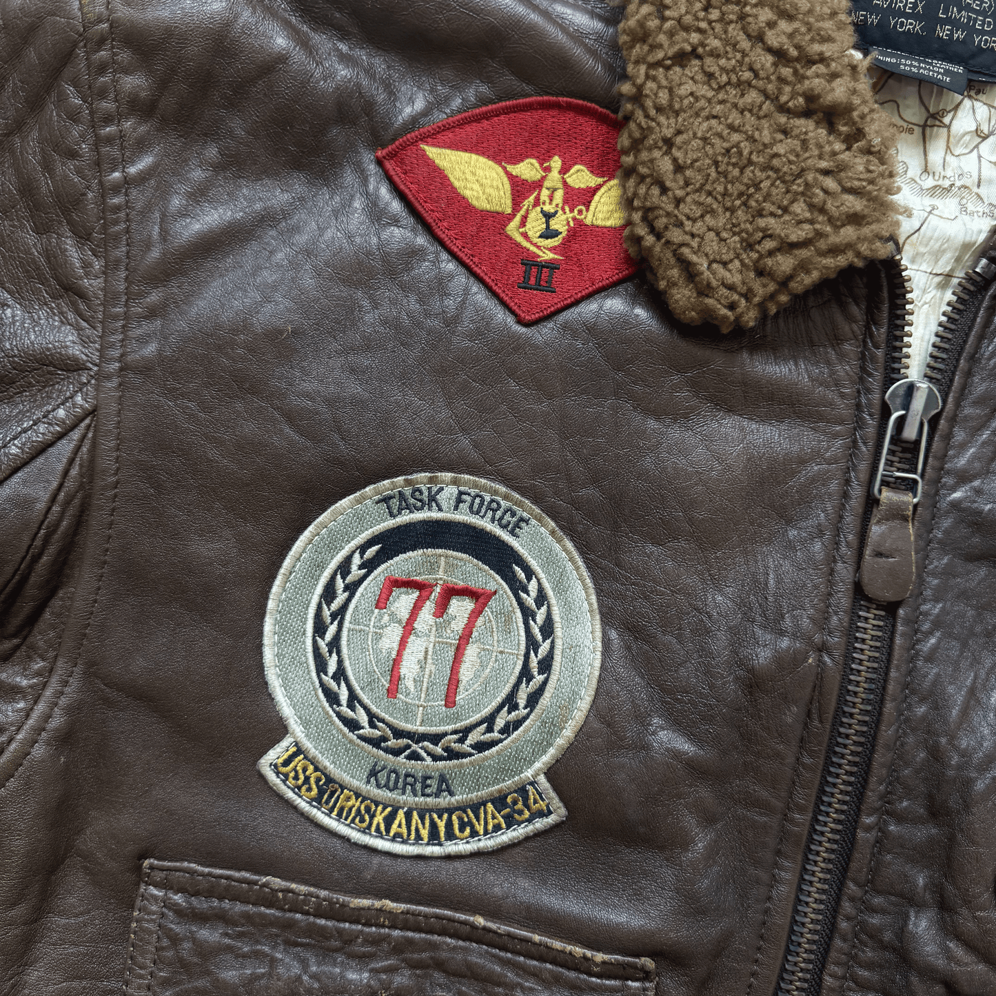 Avirex 1987 Top Gun G-1 Flight Jacket - S/M